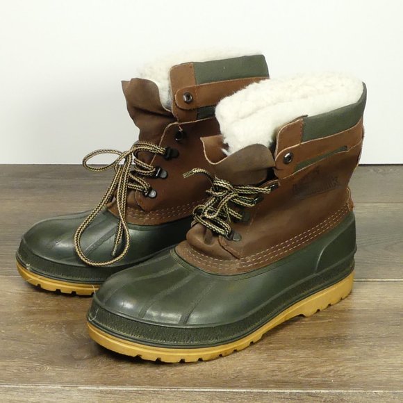 Kamik Wool Lined Duck Boots Men's‎ Size 7 - Picture 2 of 8